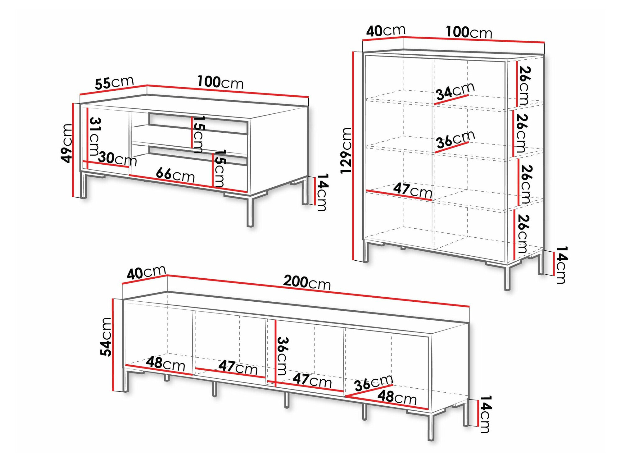Stuemøbelsæt Fabula