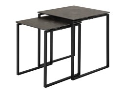 Kafijas galdiņu komplekts Norsica 873 (Melns)