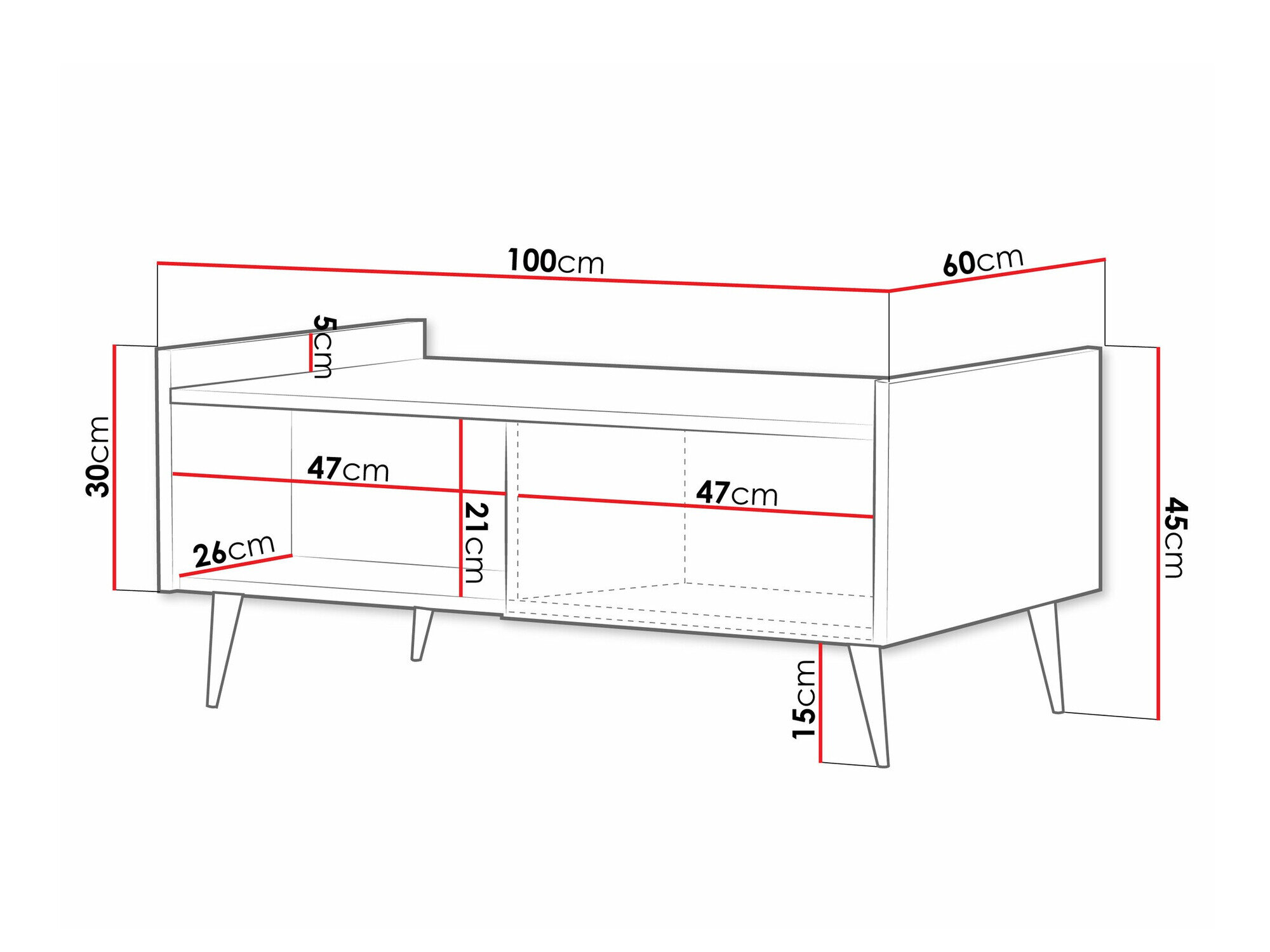 Sofabord Mirfivu 108