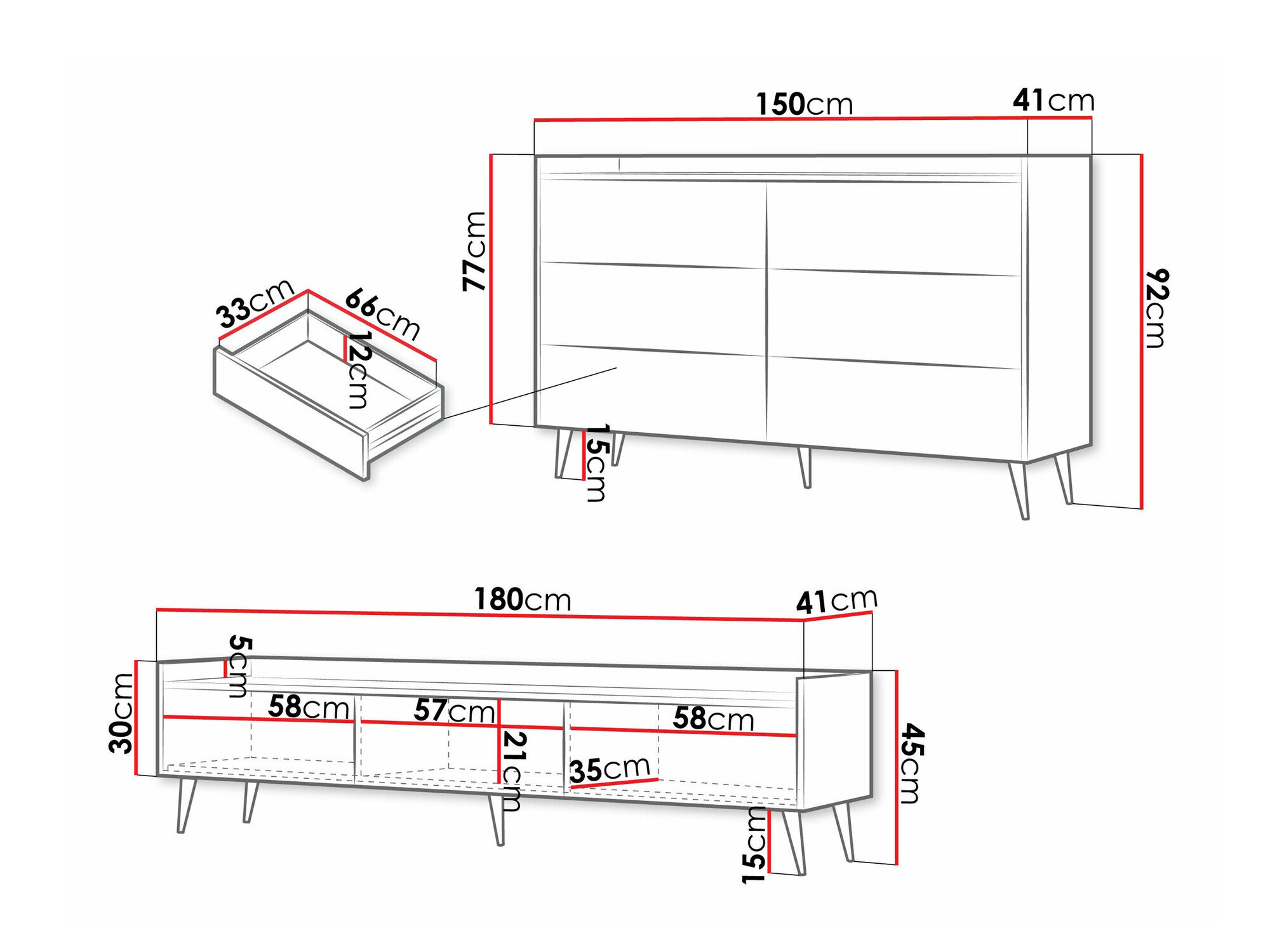 Stuemøbelsæt Mirfivu 110