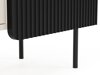 Dressoir Mansfield 101 (Zwart + Kasjmier)