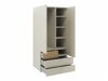 Kledingkast Domcali 101 (Beige + Eiken)