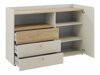 Ladekast Domcali 107 (Beige + Eiken)