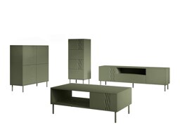 Woonkamerset Tolete 108 (Groen)