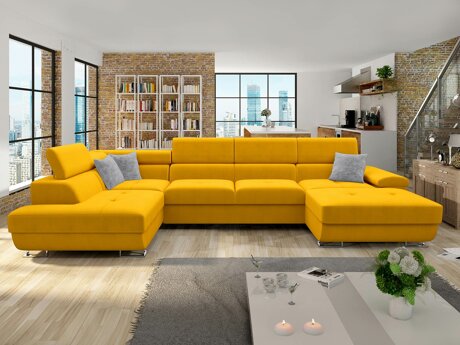 Sarokkanapé Comfivo Ruta VI (Venus Velvet 2916 + Miu 2059)