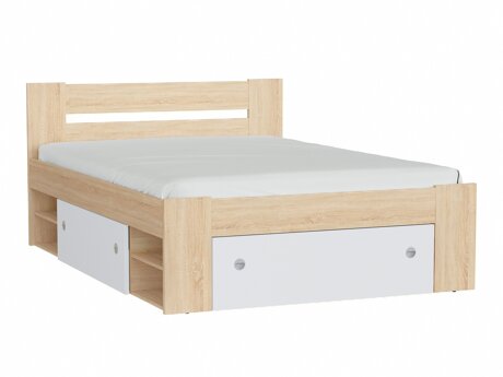 Bed Novsore 128 (Sonoma eik)