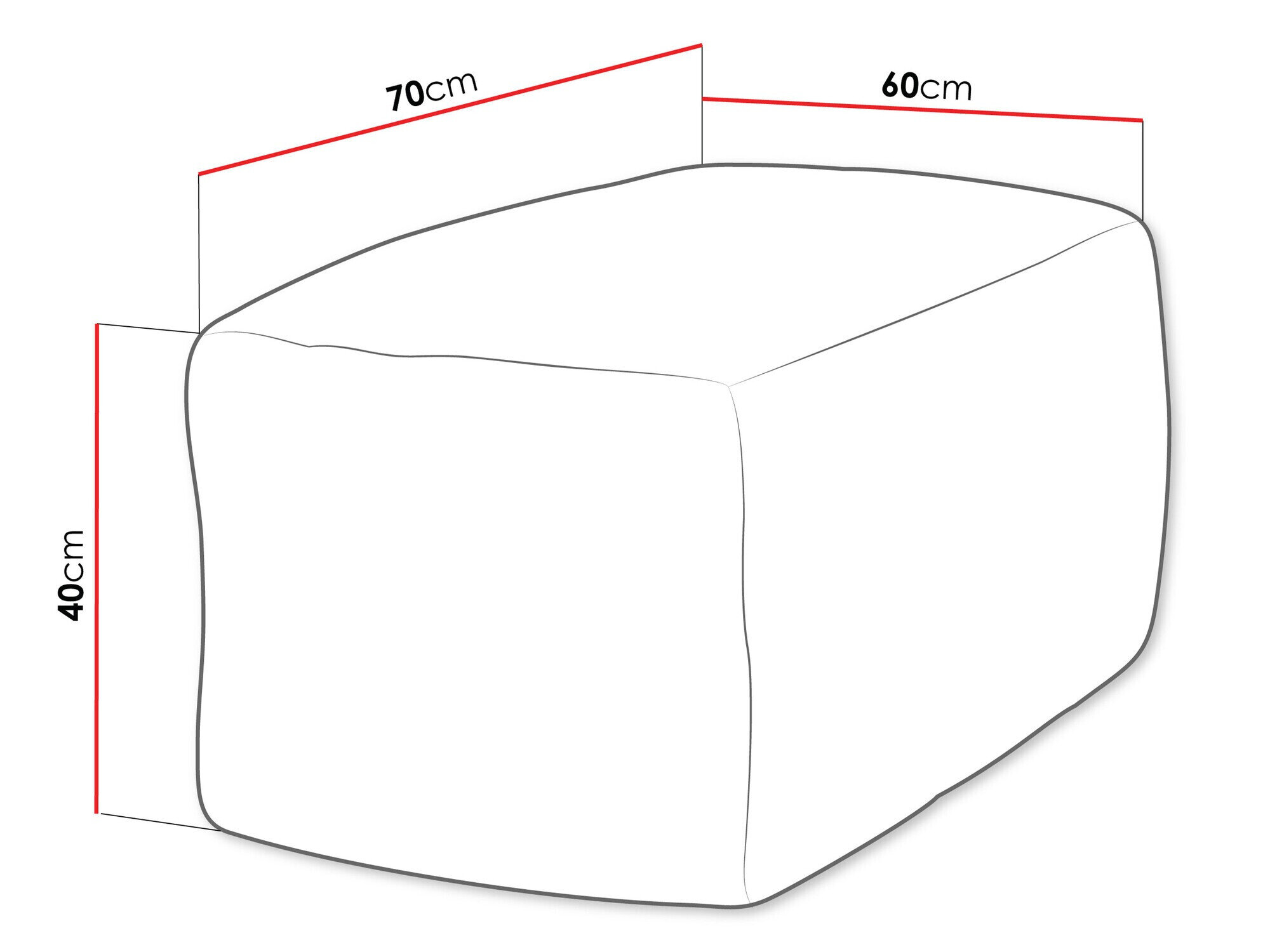 Sækkestol Passeral I (Poso 100)