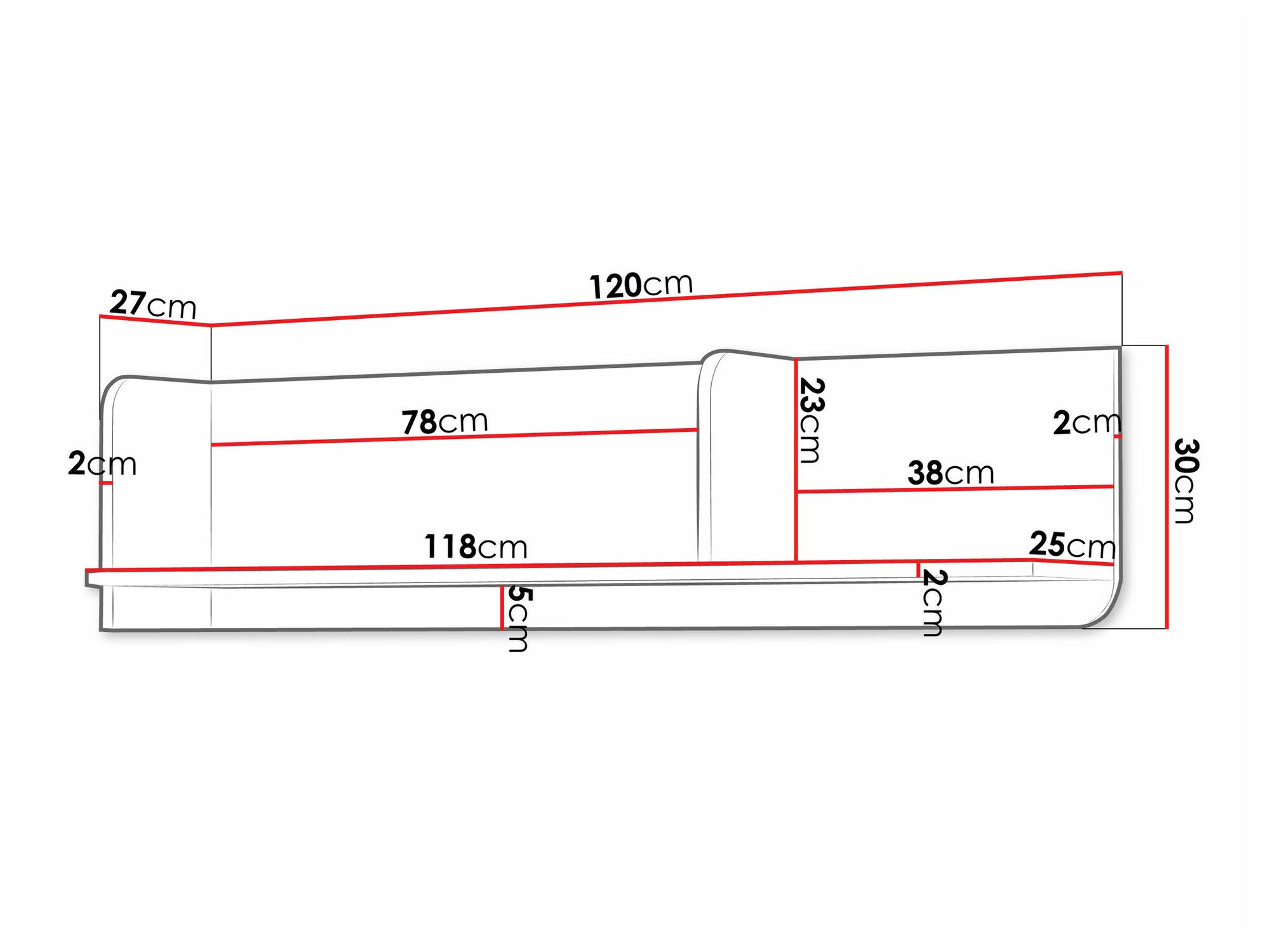 Vægreol Domcali 114 (Beige)
