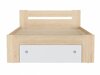 Bed Novsore 130 (Sonoma eik)