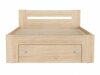 Bed Novsore 130 (Sonoma eik)