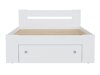 Bed Novsore 130 (Wit)