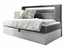 Boxspring postelja Lucus IV (Soft 017 + Fresh 14)