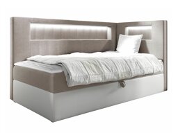 Boxspring postelja Lucus VIII (Soft 017 + Fresh 1)