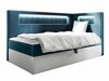 Boxspring postelja Lucus VIII (Soft 017 + Fresh 34)