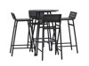 Tafel en stoelen set Dallas 4647