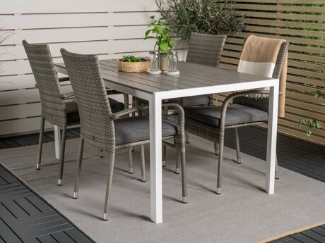 Tafel en stoelen set Dallas 4660