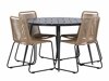 Komplet mize in stolov Dallas 4670