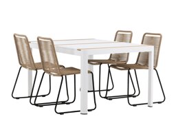 Tafel en stoelen set Dallas 4671