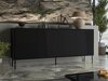 Dressoir Charlotte 208 (Zwart)