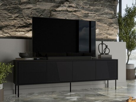TV-meubel Charlotte 209 (Zwart)