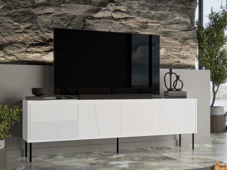 TV staliukas Charlotte 209 (Balta)