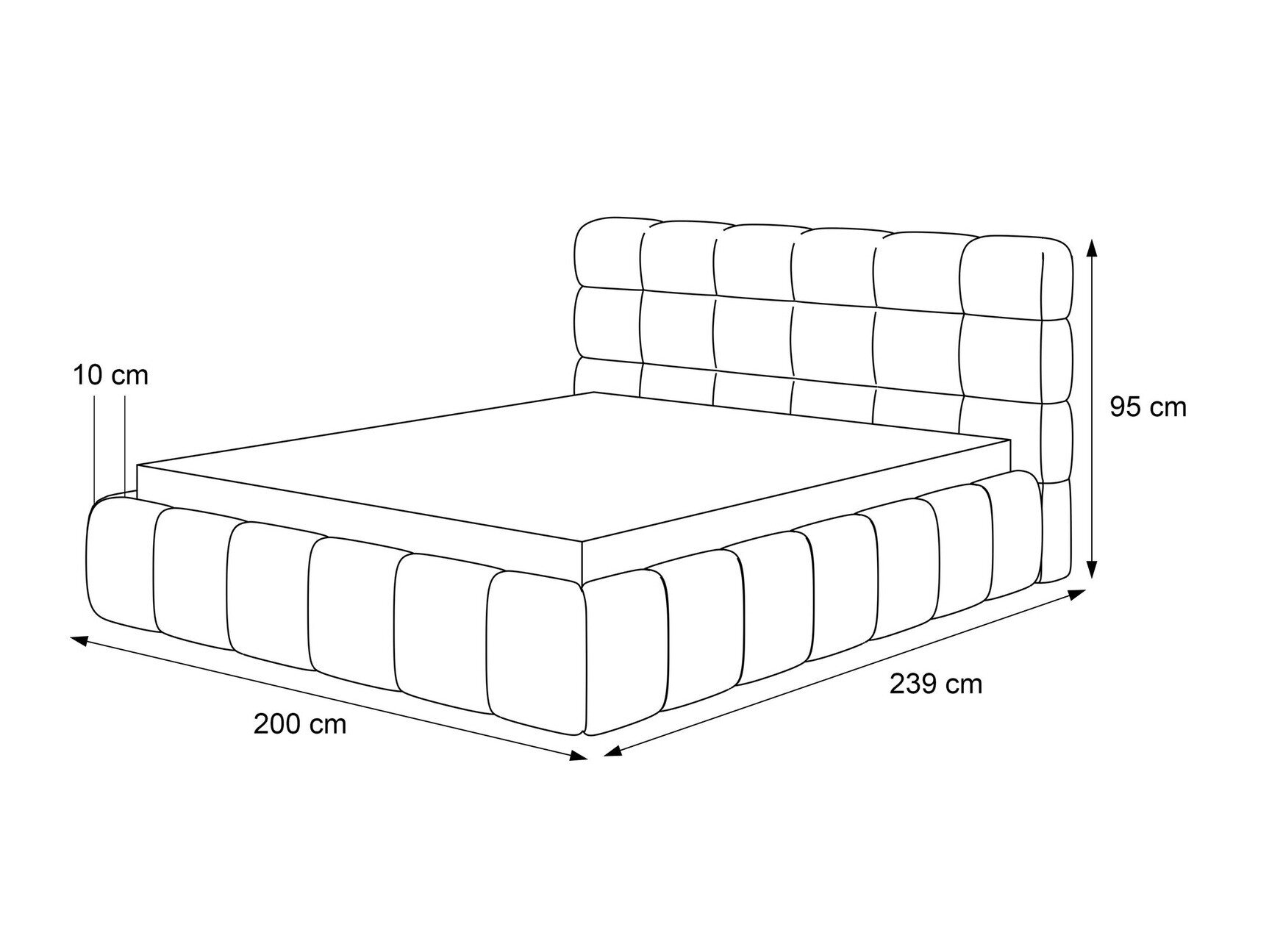 Bed Martinez 100 (Abriamo 04)