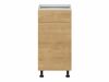 Модулен шкаф с чекмедже и врати Soli Oak 103