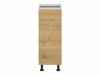 Modulinė spintelė su stalčiumi ir durelėmis Soli Oak 102