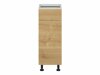 Modulinė spintelė su stalčiumi ir durelėmis Soli Oak 102