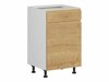 Modulinė spintelė su stalčiumi ir durelėmis Soli Oak 104