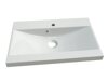 Badkamerset Sarasota 123 (Wit + Glanzend wit)