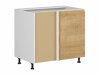 Modulinė kampinė spintelė Soli Oak 126
