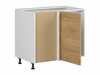Modulinė kampinė spintelė Soli Oak 126