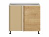 Modulinė kampinė spintelė Soli Oak 126