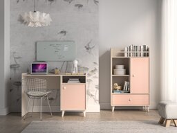 Chambre enfant complète Tortoli 115 (Rose)