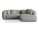 Modulares Ecksofa Sorcoro 105 (Boston Hell Grau)