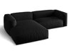 Modulinis minkštas kampas Sorcoro 105 (Boston Black)