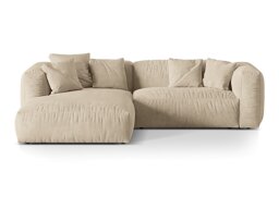 Modulinis minkštas kampas Sorcoro 105 (Boston Toffee)