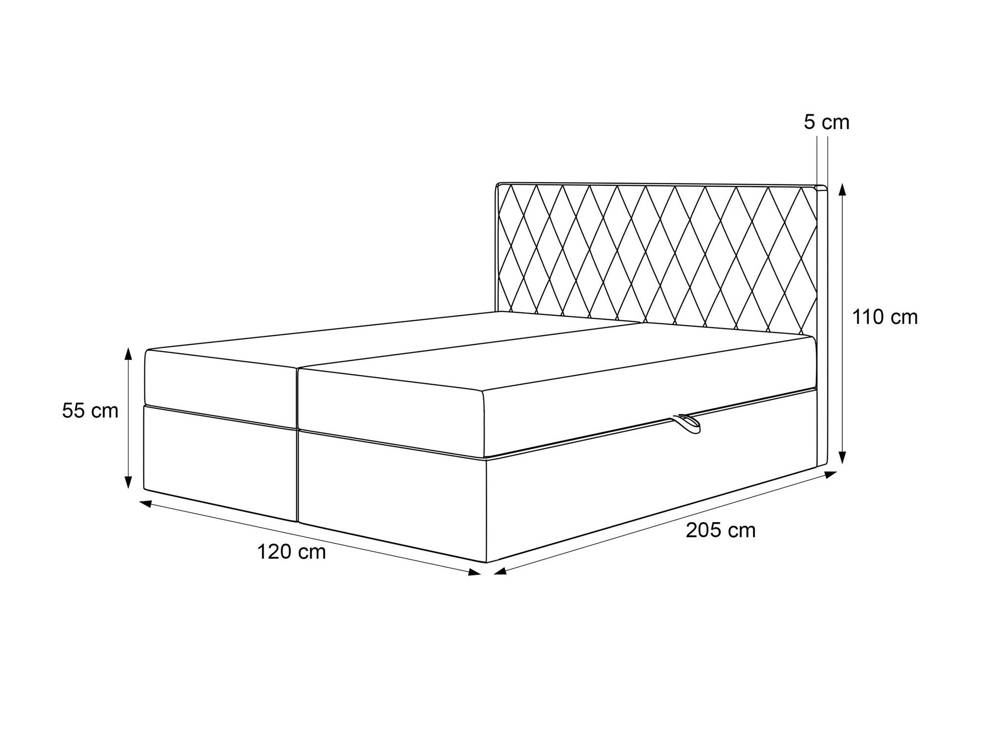 Boxspring Martinez 114 (Melody 12)