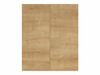 Модулен окачен шкаф със стойка за съдове Soli Oak 151