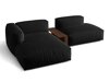 Modulares Ecksofa Sorcoro 106 (Boston Black)