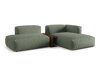 Modulares Ecksofa Sorcoro 106 (Boston Water Green)