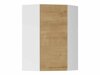 Модулен окачен ъглов шкаф Soli Oak 154