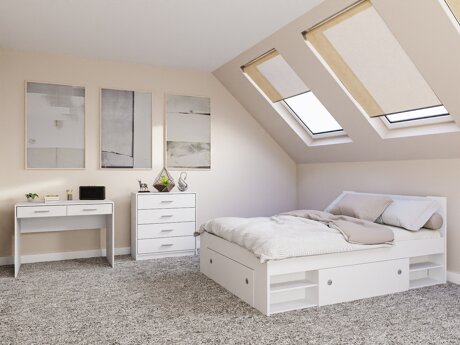 Soveværelsessæt Novsore 155 (Hvid)