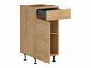 Dulap modular cu sertar și uși Amper Oak 103