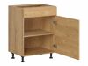 Dulap modular cu uși Amper Oak 100