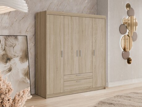 Garderobeskab Novduni 107 (Sonoma eg)
