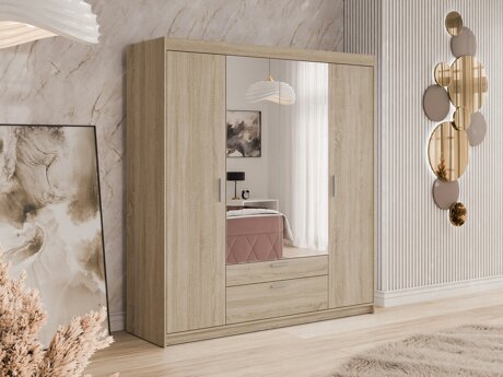 Garderobeskab Novduni 108 (Sonoma eg)