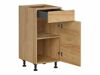 Модулен шкаф с чекмедже и врати Amper Oak 103
