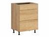 Modulinė spintelė su stalčiais Amper Oak 110